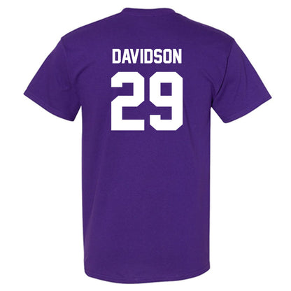 Kansas State - NCAA Football : Dylan Davidson - Sports Shersey T-Shirt-1
