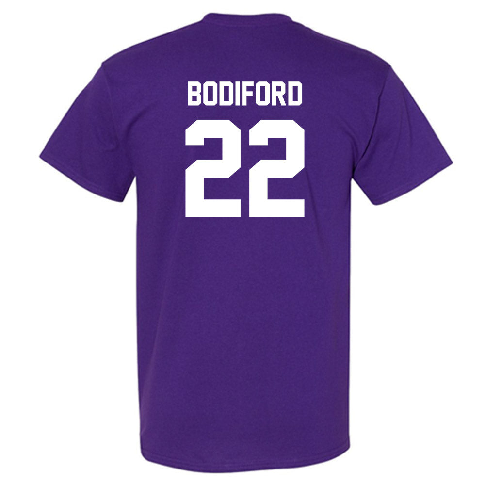 Kansas State - NCAA Football : Makari Bodiford - Sports Shersey T-Shirt-1