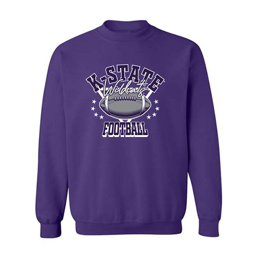 Kansas State - NCAA Football : Dillon Duff - Sports Shersey Crewneck Sweatshirt-0