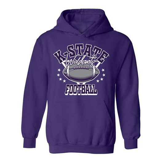 Kansas State - NCAA Football : Adrian Bekibele - Sports Shersey Hooded Sweatshirt-0