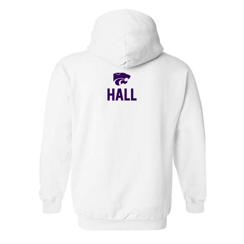 Kansas State - NCAA Women's Rowing : Grace Hall - Sports Shersey Hooded Sweatshirt-1