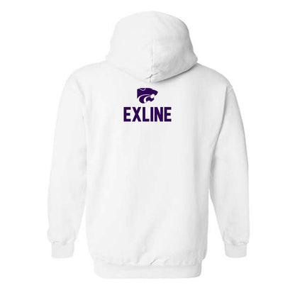 Kansas State - NCAA Women's Rowing : Ally Exline - Sports Shersey Hooded Sweatshirt-1