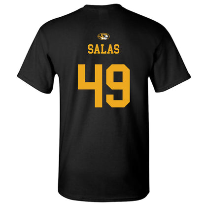 Missouri - NCAA Baseball : Isaiah Salas - Sports Shersey T-Shirt-1