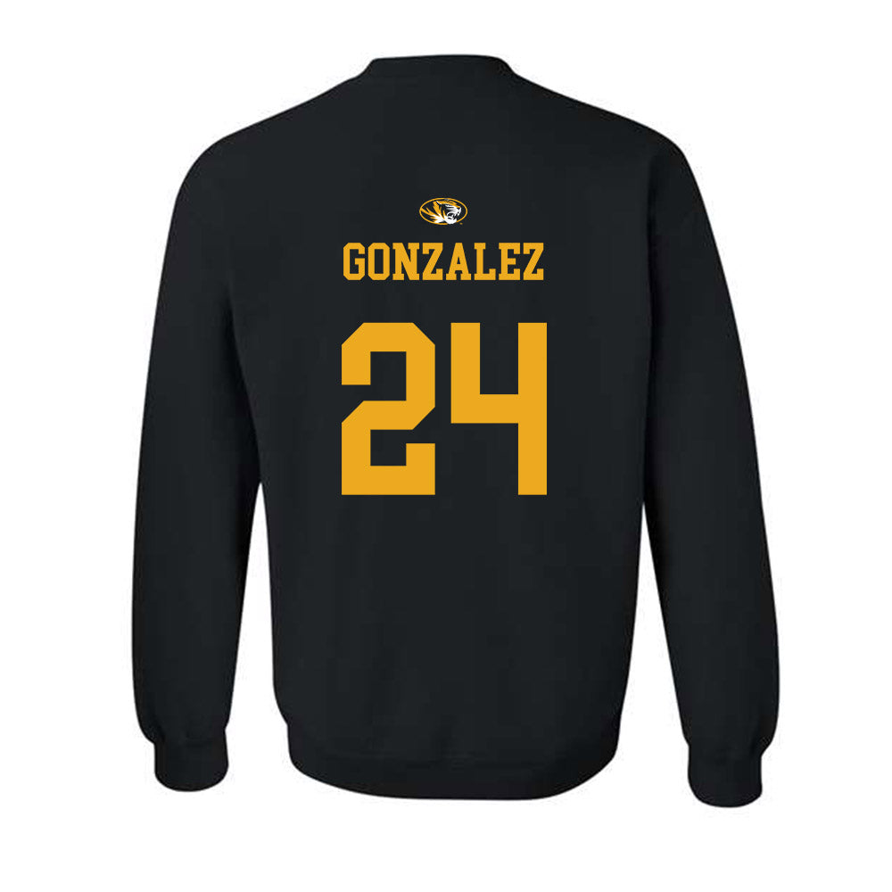 Missouri - NCAA Baseball : Keyler Gonzalez - Sports Shersey Crewneck Sweatshirt-1