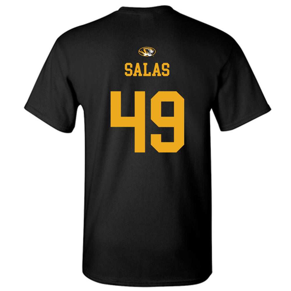 Missouri - NCAA Baseball : Isaiah Salas - Sports Shersey T-Shirt-1