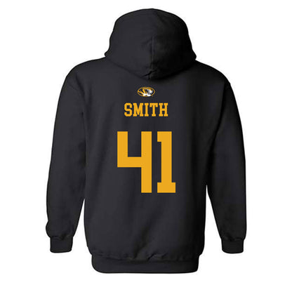 Missouri - NCAA Baseball : Nic Smith - Sports Shersey Hooded Sweatshirt-1