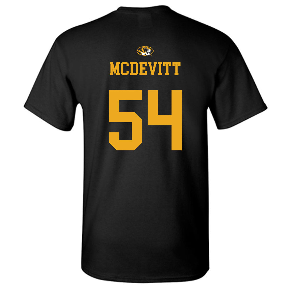 Missouri - NCAA Baseball : Josh McDevitt - Sports Shersey T-Shirt-1