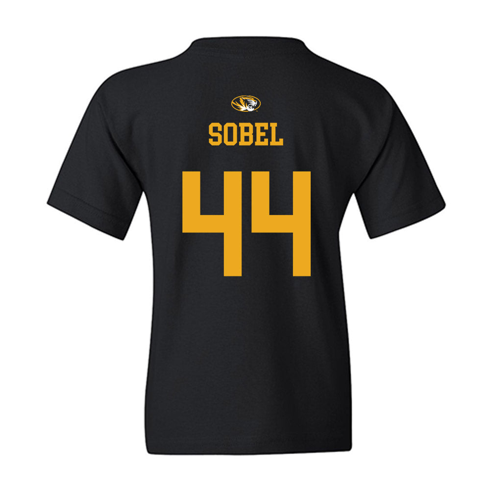 Missouri - NCAA Baseball : Jackson Sobel - Sports Shersey Youth T-Shirt-1