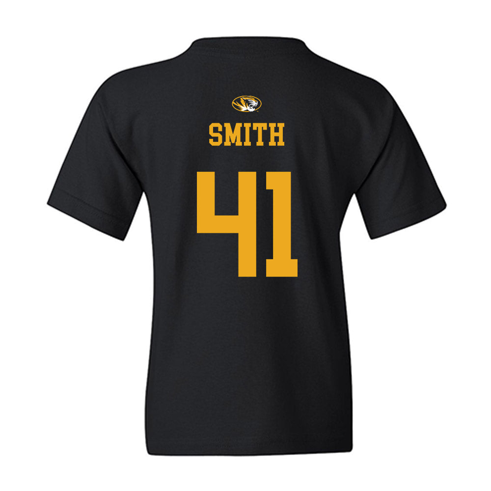 Missouri - NCAA Baseball : Nic Smith - Sports Shersey Youth T-Shirt-1