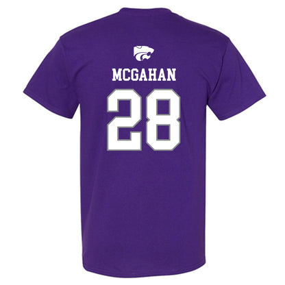 Kansas State - NCAA Baseball : Shea McGahan - Sports Shersey T-Shirt-1