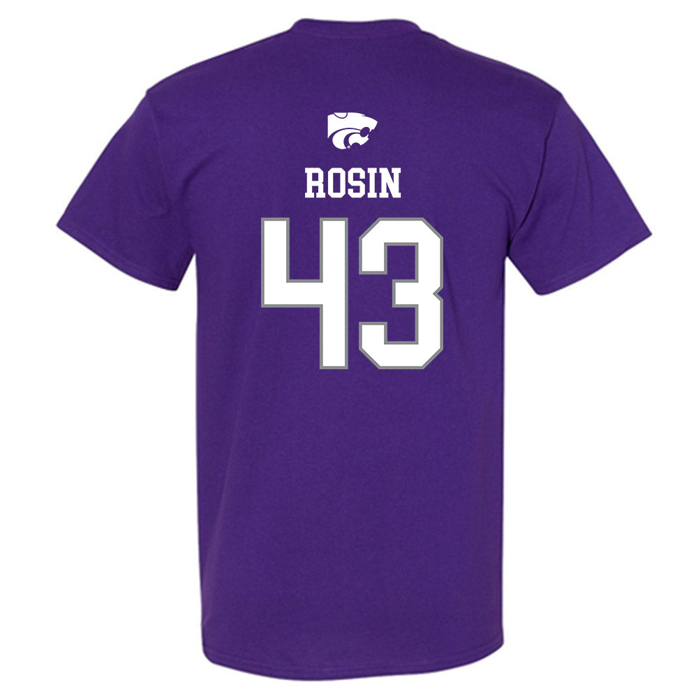 Kansas State - NCAA Baseball : Ben Rosin - Sports Shersey T-Shirt-1