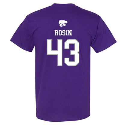 Kansas State - NCAA Baseball : Ben Rosin - Sports Shersey T-Shirt-1