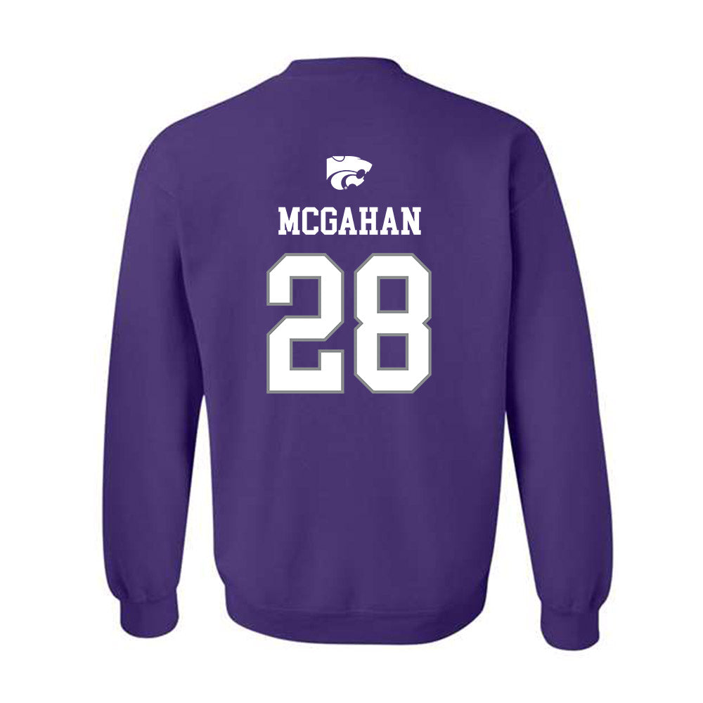 Kansas State - NCAA Baseball : Shea McGahan - Sports Shersey Crewneck Sweatshirt-1