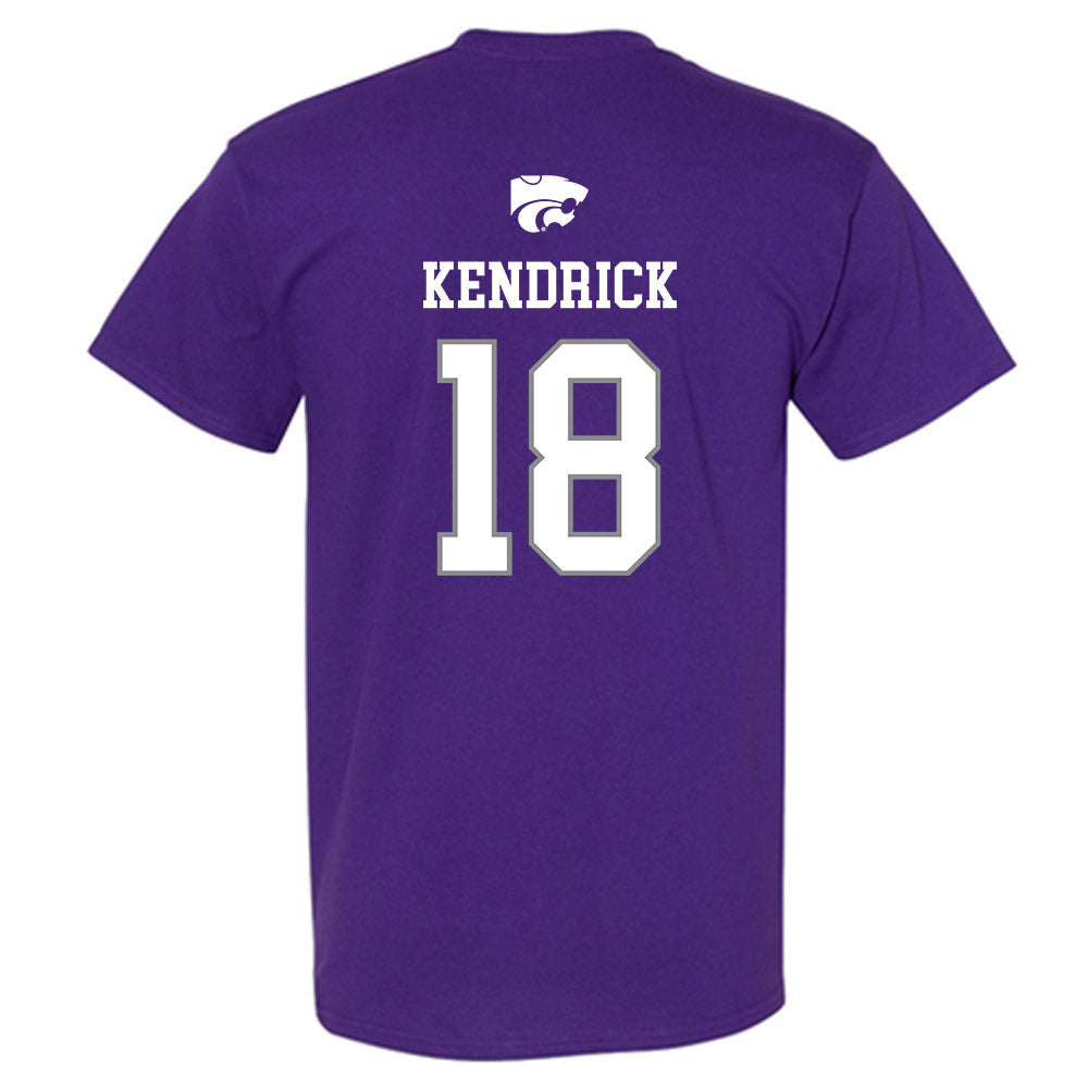 Kansas State - NCAA Baseball : Micah Kendrick - Sports Shersey T-Shirt-1