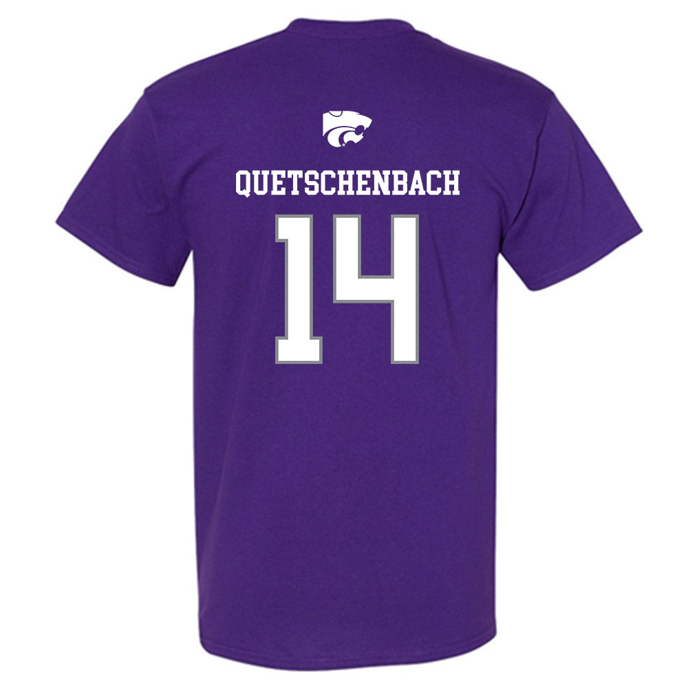 Kansas State - NCAA Baseball : Jack Quetschenbach - Sports Shersey T-Shirt-1