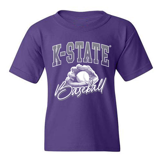 Kansas State - NCAA Baseball : Micah Kendrick - Sports Shersey Youth T-Shirt-0