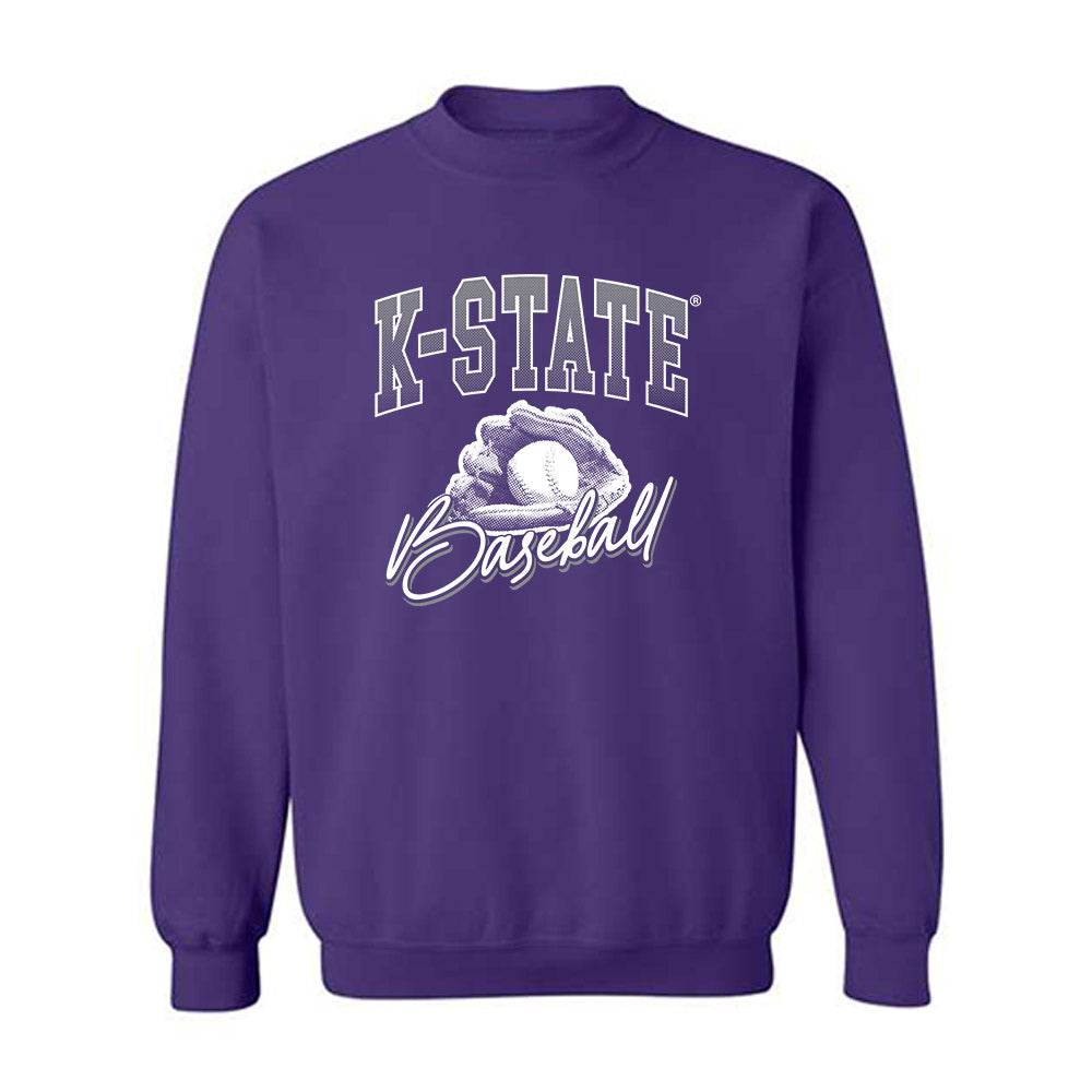 Kansas State - NCAA Baseball : Noah Gartner - Sports Shersey Crewneck Sweatshirt-0