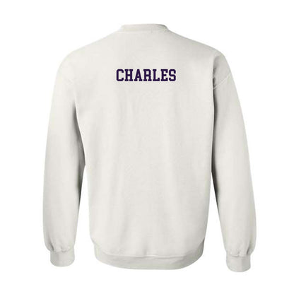 Kansas State - NCAA Men's Track & Field : Dorian Charles - Sports Shersey Crewneck Sweatshirt-1