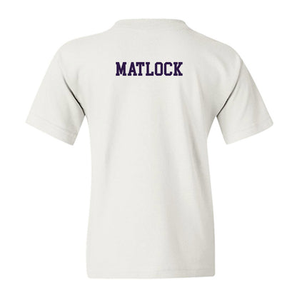 Kansas State - NCAA Men's Track & Field : Nen Matlock - Sports Shersey Youth T-Shirt-1