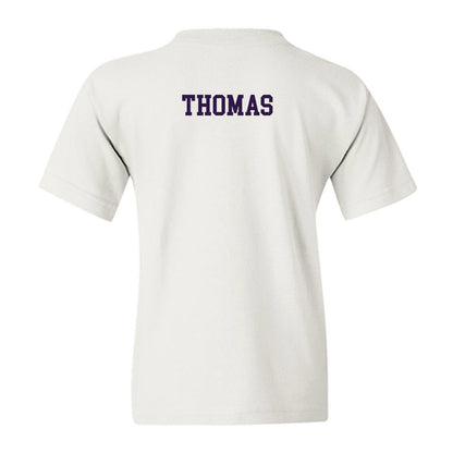 Kansas State - NCAA Women's Track & Field : Tesia Thomas - Sports Shersey Youth T-Shirt-1