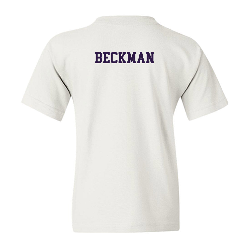 Kansas State - NCAA Men's Track & Field : Logan Beckman - Sports Shersey Youth T-Shirt-1