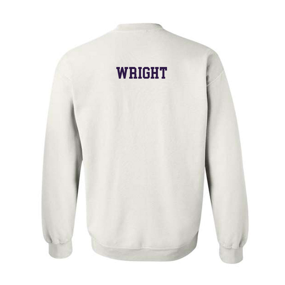 Kansas State - NCAA Women's Track & Field : Delaney Wright - Sports Shersey Crewneck Sweatshirt-1