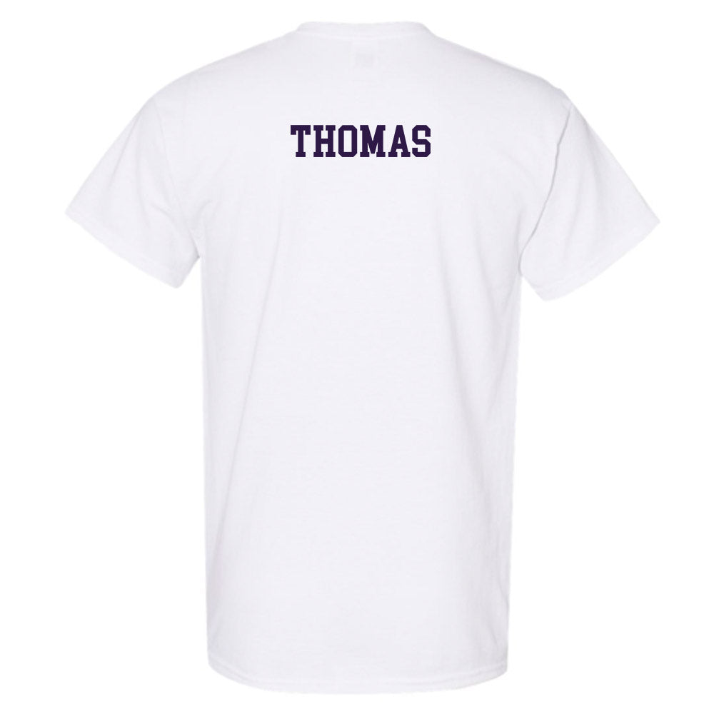 Kansas State - NCAA Women's Track & Field : Tesia Thomas - Sports Shersey T-Shirt-1