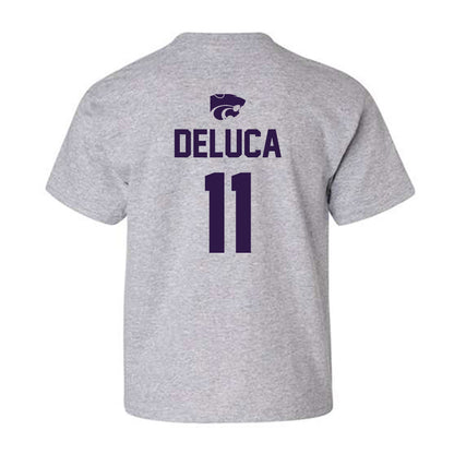 Kansas State - NCAA Women's Soccer : Emerson DeLuca - Sports Shersey Youth T-Shirt-1