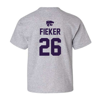 Kansas State - NCAA Women's Soccer : Landry Fieker - Sports Shersey Youth T-Shirt-1