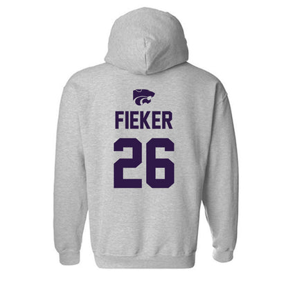 Kansas State - NCAA Women's Soccer : Landry Fieker - Sports Shersey Hooded Sweatshirt-1