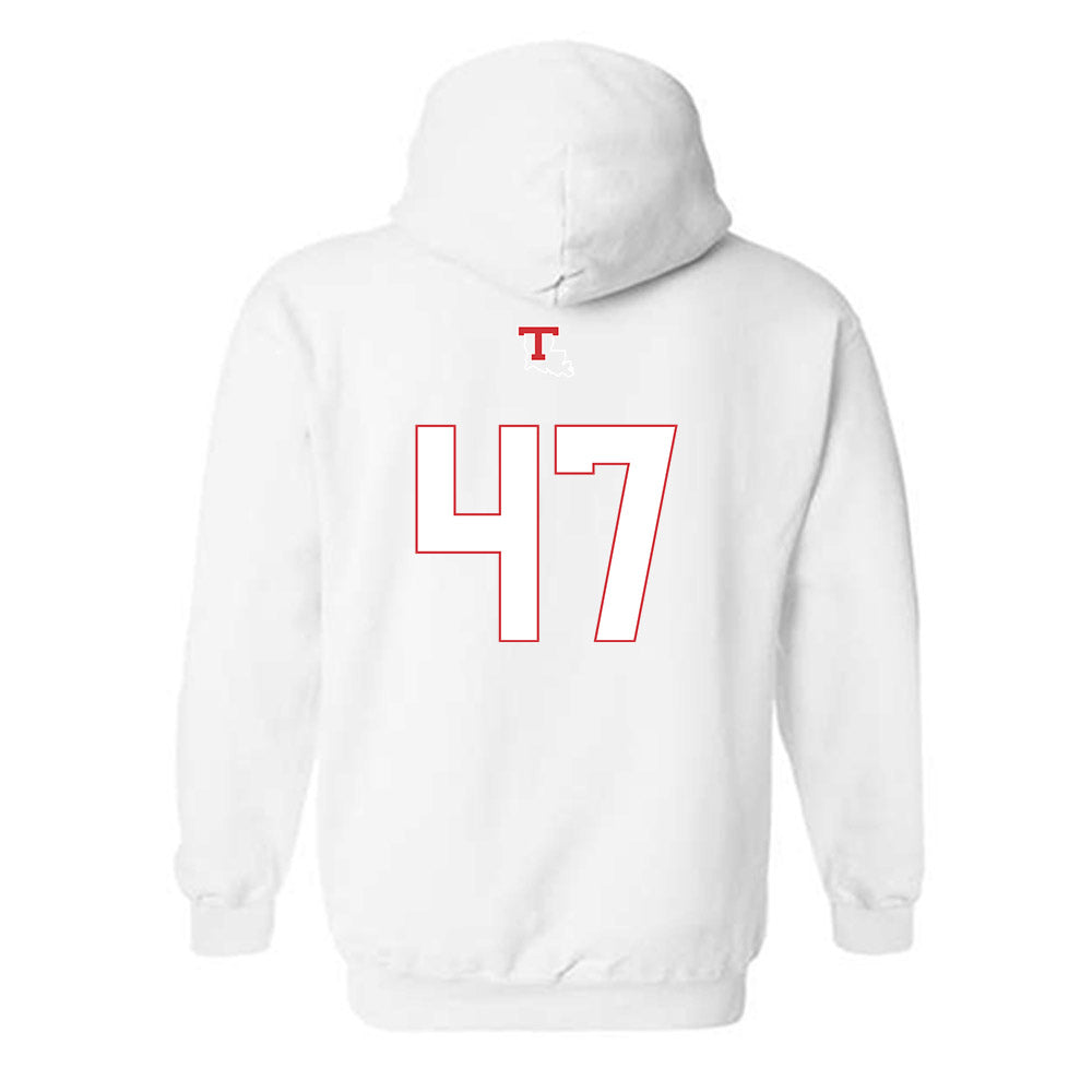 LA Tech - NCAA Softball : Bradi Gallaway - Generic Shersey Hooded Sweatshirt-1
