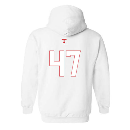 LA Tech - NCAA Softball : Bradi Gallaway - Generic Shersey Hooded Sweatshirt-1