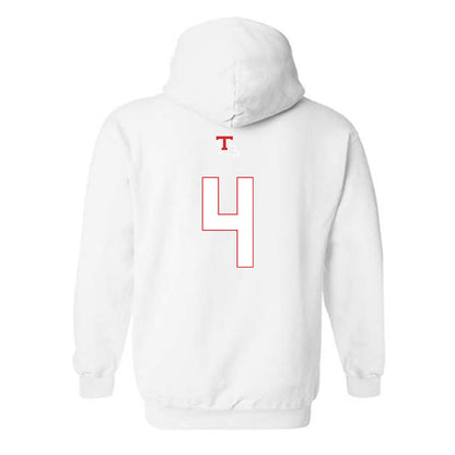 LA Tech - NCAA Softball : Maddy Stringer - Generic Shersey Hooded Sweatshirt-1