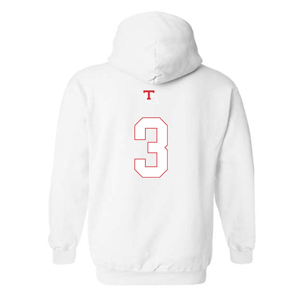 LA Tech - NCAA Softball : Cali Bennett - Generic Shersey Hooded Sweatshirt-1