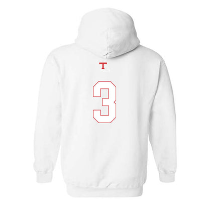 LA Tech - NCAA Softball : Cali Bennett - Generic Shersey Hooded Sweatshirt-1