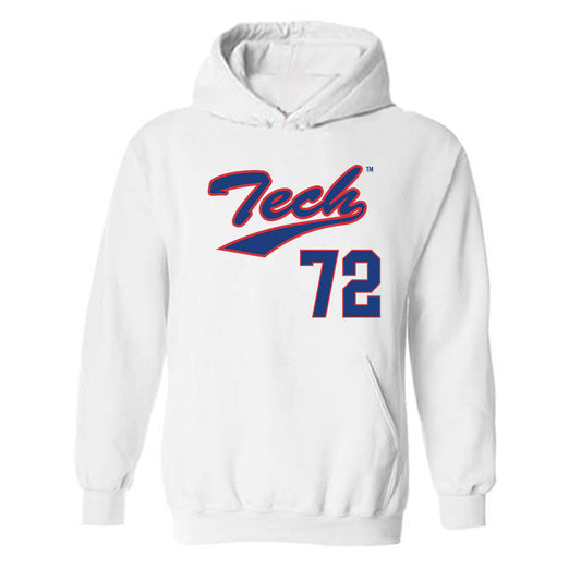 LA Tech - NCAA Softball : Bryannah Campos - Generic Shersey Hooded Sweatshirt-0