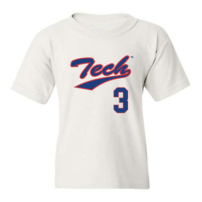 LA Tech - NCAA Softball : Cali Bennett - Generic Shersey Youth T-Shirt-0