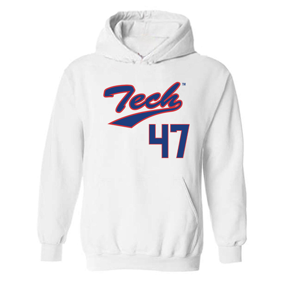LA Tech - NCAA Softball : Bradi Gallaway - Generic Shersey Hooded Sweatshirt-0