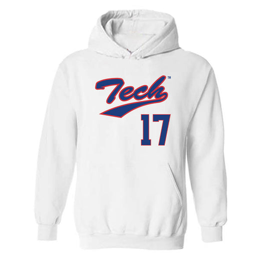LA Tech - NCAA Softball : Elena Heng - Generic Shersey Hooded Sweatshirt-0