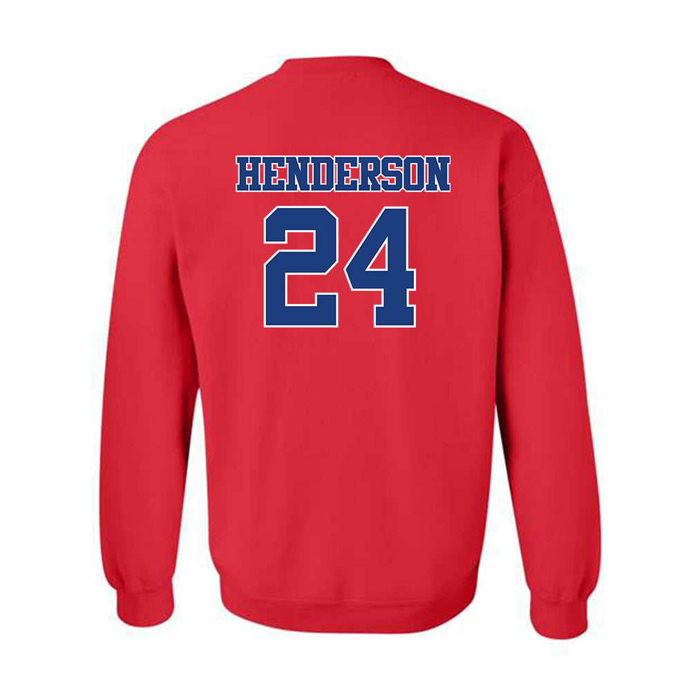 LA Tech - NCAA Softball : Raegan Henderson - Sports Shersey Crewneck Sweatshirt-1
