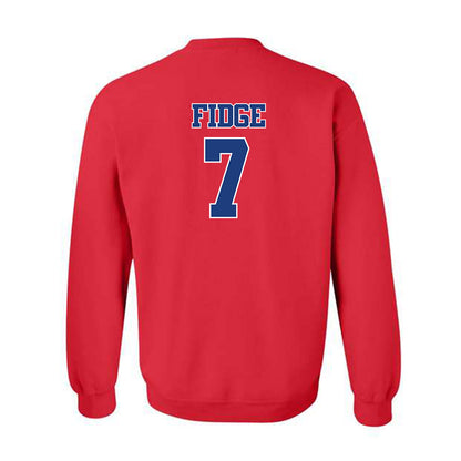 LA Tech - NCAA Softball : Ruby Fidge - Sports Shersey Crewneck Sweatshirt-1