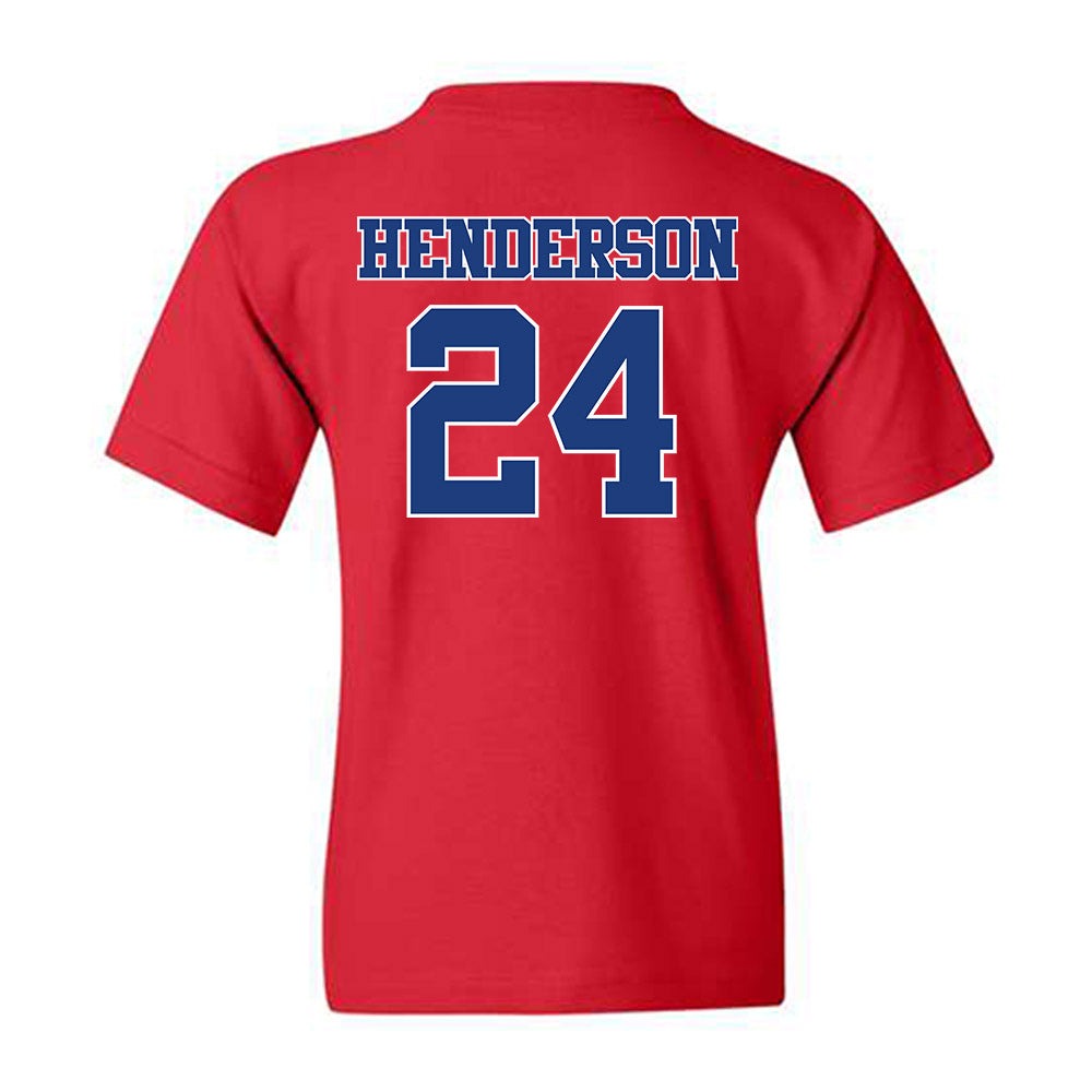 LA Tech - NCAA Softball : Raegan Henderson - Sports Shersey Youth T-Shirt-1
