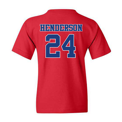 LA Tech - NCAA Softball : Raegan Henderson - Sports Shersey Youth T-Shirt-1