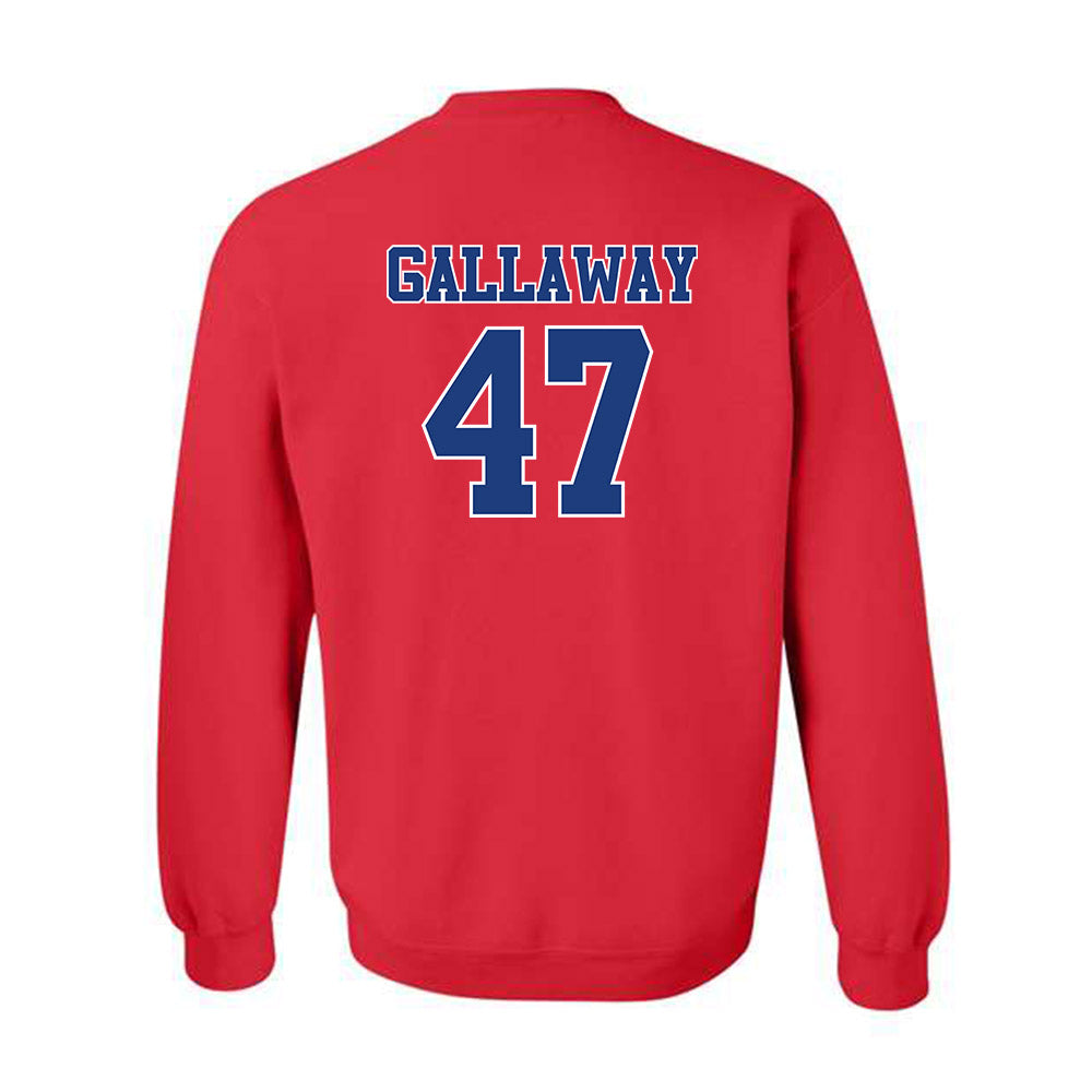 LA Tech - NCAA Softball : Bradi Gallaway - Sports Shersey Crewneck Sweatshirt-1