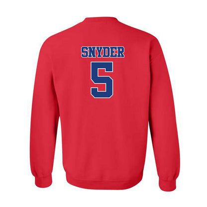 LA Tech - NCAA Softball : Addison Snyder - Sports Shersey Crewneck Sweatshirt-1