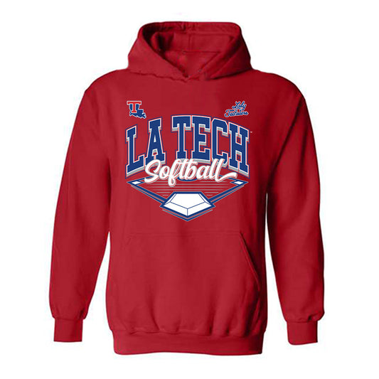LA Tech - NCAA Softball : Ruby Fidge - Sports Shersey Hooded Sweatshirt-0