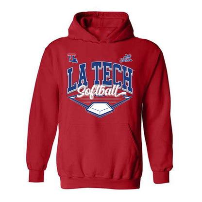 LA Tech - NCAA Softball : Ansleigh Smith - Sports Shersey Hooded Sweatshirt-0