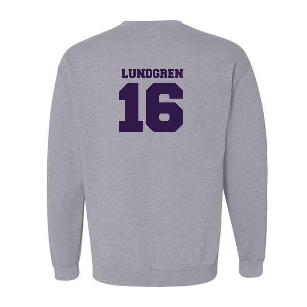 Kansas State - NCAA Women's Volleyball : Cadence Lundgren - Sports Shersey Crewneck Sweatshirt-1