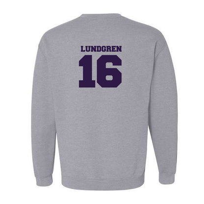 Kansas State - NCAA Women's Volleyball : Cadence Lundgren - Sports Shersey Crewneck Sweatshirt-1