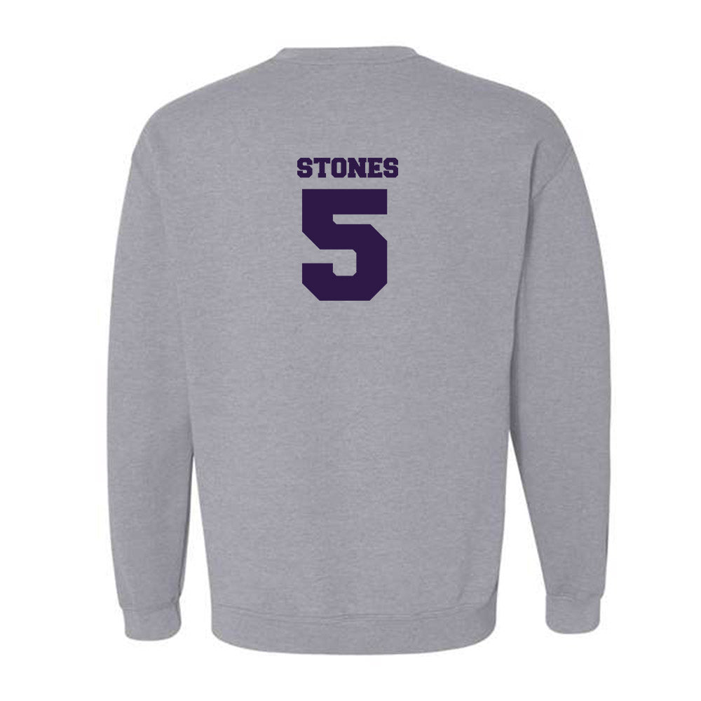 Kansas State - NCAA Women's Volleyball : Avery Stones - Sports Shersey Crewneck Sweatshirt-1